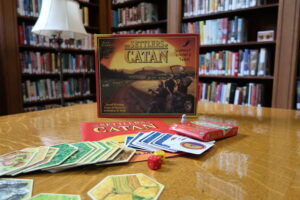 image of Settlers of Catan game
