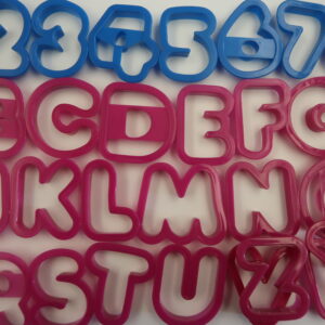 Letters & Numbers Cookie Cutter Set