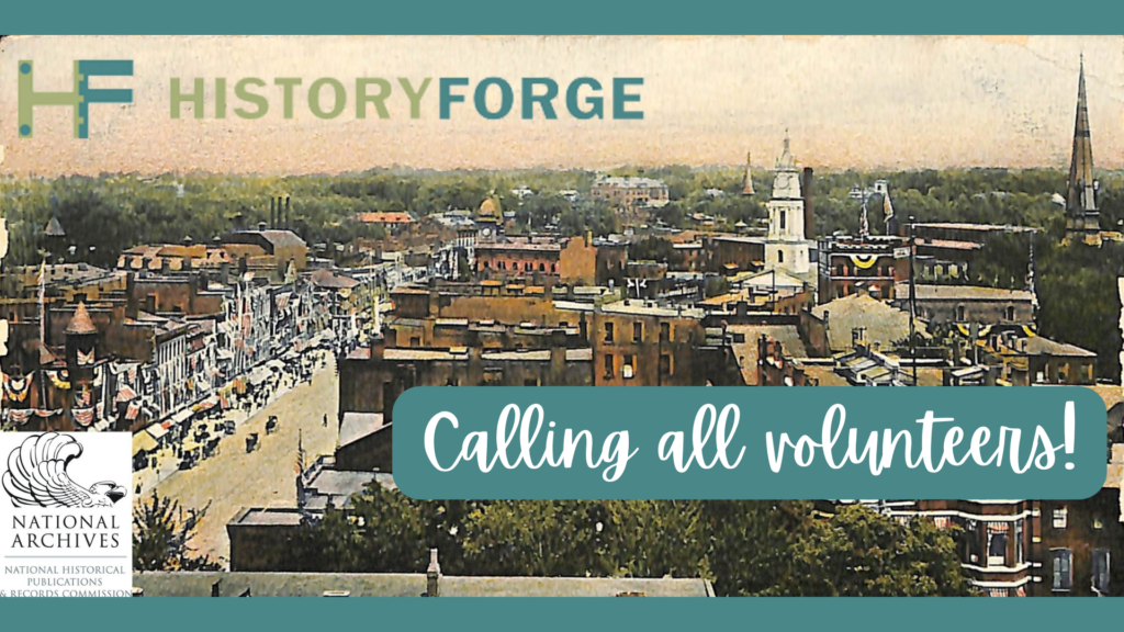 HistoryForge calling all volunteers - image of historic Auburn