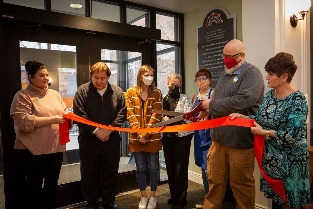 Chamber of Commerce Ribbon Cutting for West Lobby Remodel