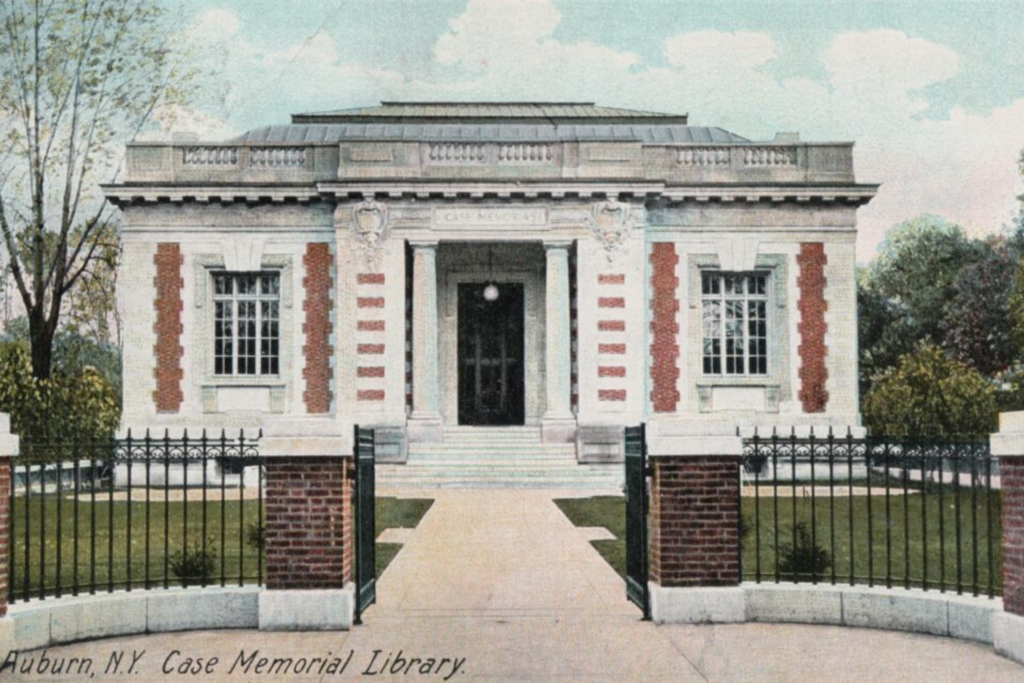 Historic Seymour Library in Auburn NY
