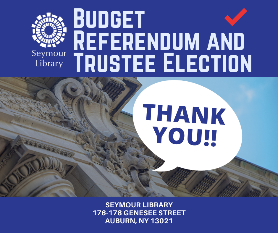 Budget Referendum and Trustee Election