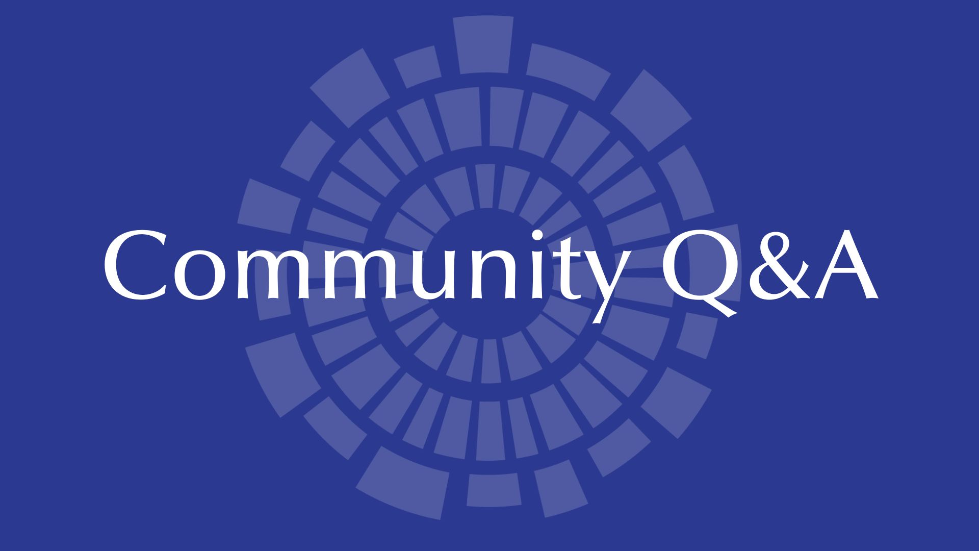 Community Q&A