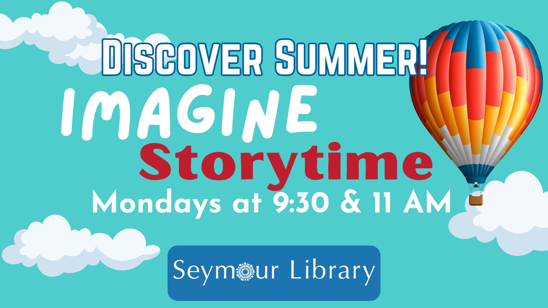 Discover Summer Imagine Storytime