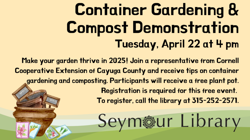 Container Gardening & Compost Demonstration